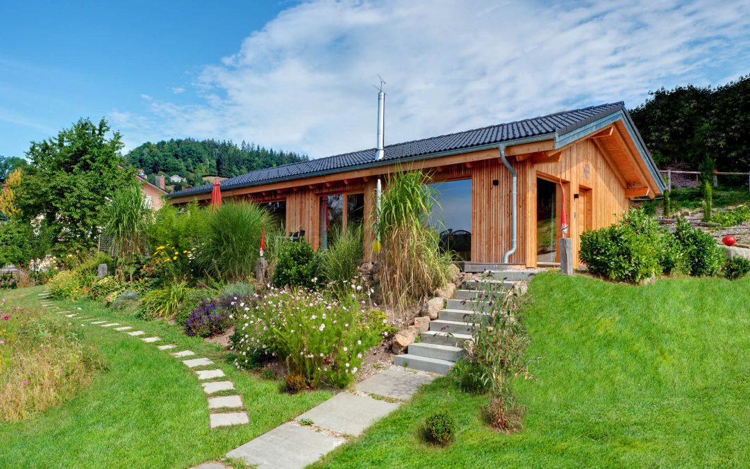 Ferienhaus Holzmassivwand