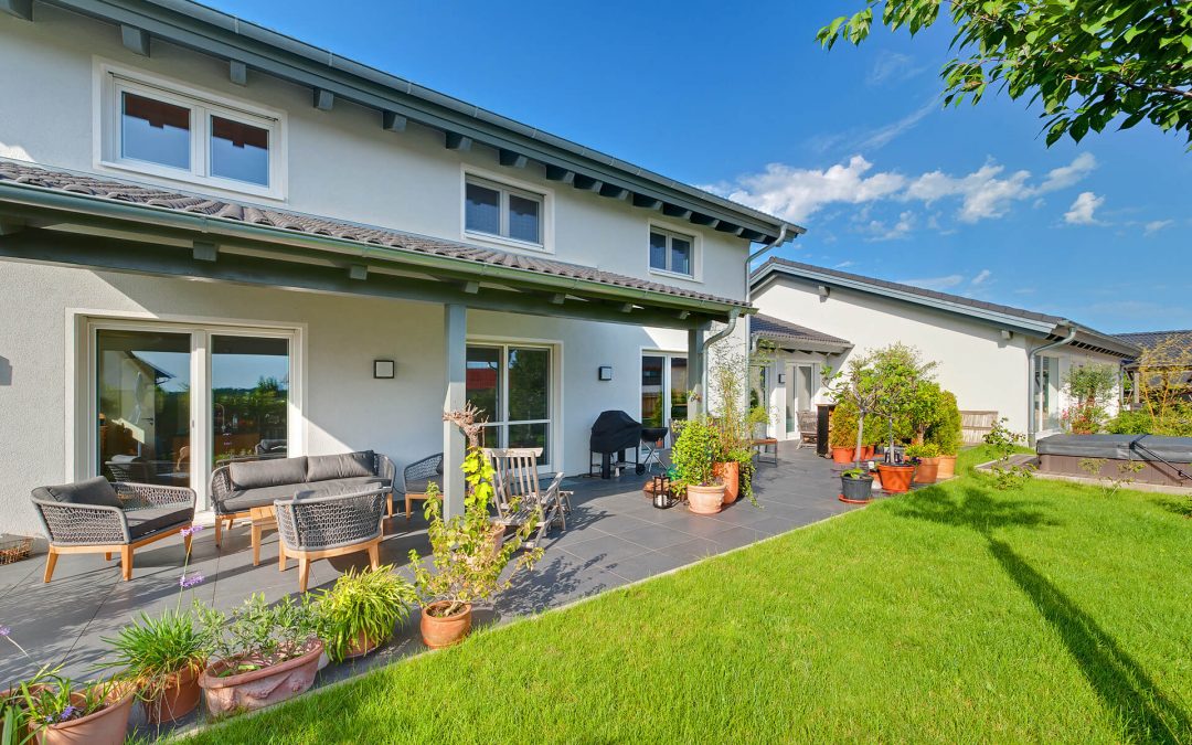 Einfamilienhaus Holzmassivwand